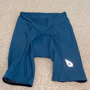 Baleaf teal padded biker shorts